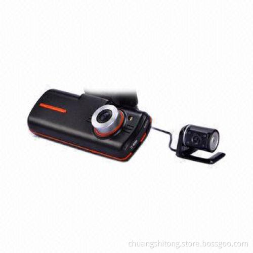 New 2.7 inch TFT 720p dual lens car black box DVR